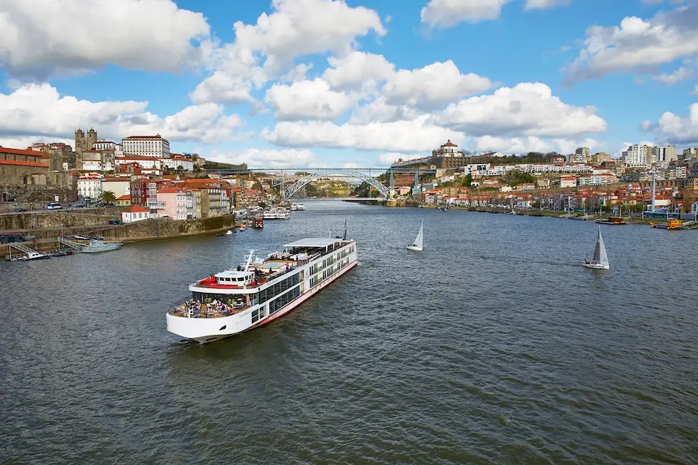 Viking Cruise Ship on the Hemming River