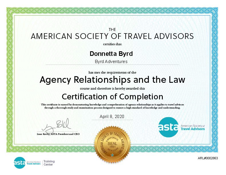Agency Relationships and the Law