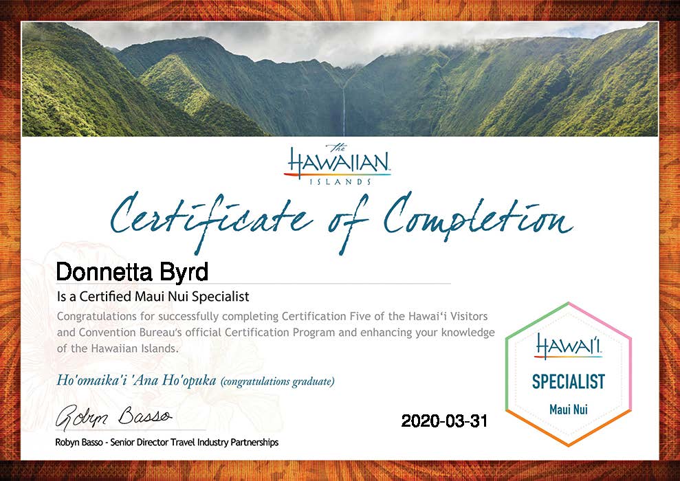 donnetta-byrd-maui-nui-specialist-certification-certificate