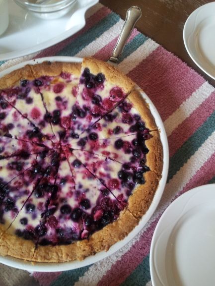 Finnish Lingonberry Pie